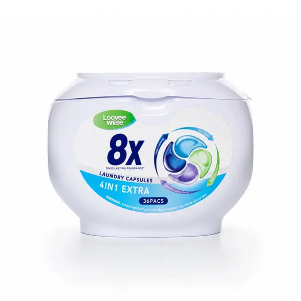 Loovee wiise 8X, 4in1, 36 EcoCaps fragancia Sandhill (anti-estrés)