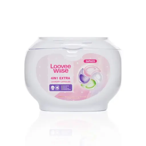 [Poison Pink] Loovee wiise 8X ,4in1, 36 EcoCaps, Sensitive Pink