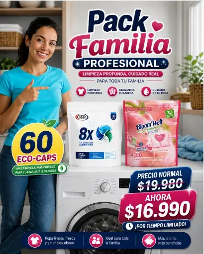 [Familia Profesional] Pack Familia Profesional 60 Ecocaps